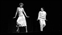 Princess Diana and Wayne Sleep on stage in 1985.